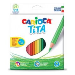 Carioca Kredki 24 kolory Tita 1359197 8003511427948