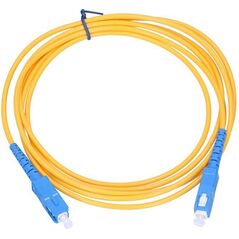 ExtraLink Patchcord światłowodowy, SC/UPC - SC/UPC, 1m, żółty (ex.1650) 1393262 5902560361650