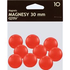 Grand Magnes 30mm czerwony 10szt GRAND - 190315 1451960 5903364258672