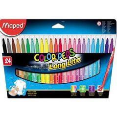 Maped Flamastry Colorpeps trójkątne 24 kolory (205570) 1465606 3154148450221