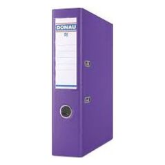 Segregator Donau Premium dźwigniowy A4 75mm fioletowy (3975001PL-23) 1466021 5901498029977