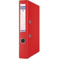 Segregator Donau Premium dźwigniowy A4 50mm czerwony (3955001PL-04) 1466035 5901498029281