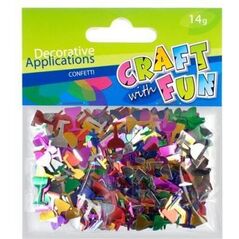 Craft with Fun Ozdoba dekoracyjna metaliczna - puchar, 14g (232031) 1467902 5901350210871