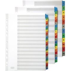 Elba Przekładki kartonowe A4 numeryczne 1-31 (E569587) 1470137 3045055695877