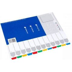 Starpak Przekładki kartonowe A412 kolorów (179874) 1472465 5906453900902