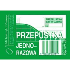 Michalczyk & Prokop D PRZEPUSTKA JEDNORAZOWA A7 571-9 - 571-9 1475359 5906858002119