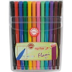 Rystor Flamaster Flami, komplet 12 sztuk (445-120) 1484735 5907548912886
