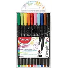Maped Cienkopis Graph'Peps 10szt 1485697 3154147491508
