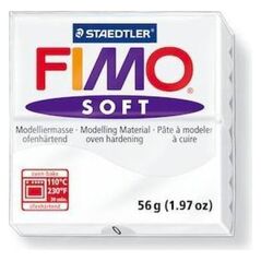 Staedtler Masa Fimo Soft 56g 0 biały (185276) 1487422 4006608809393