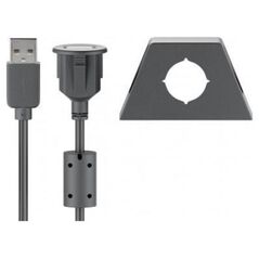 Kabel USB Goobay USB-A - USB-A 1.2 m Czarny (95445) 1491169 4040849954450
