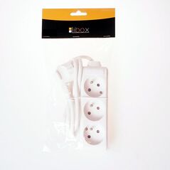 Libox 3 gniazda, biały, 1.5m (LB0080-1,5) 1636935 5902689074004