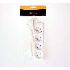 Libox 4 gniazda, biały, 1.5m (LB0082-1,5) 1636944 5902689074066