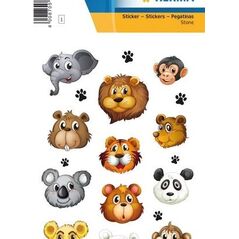Herma Naklejki twarze zwierząt - 15397 1636986 4008705153973