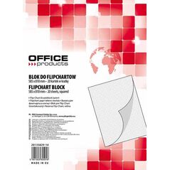 Office Products Bloki do Flipchart 58.5 x 81cm. 20 kartek (20135829-14) 1679195 5901503655016