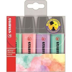 Stabilo Zakreślacz Boss Pastel Etui (234838) 1687819 4006381492867