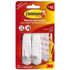 3M HAKI COMMAND WIELOKROTNEGO UŻYTKU 17001 ŚREDNIE (3M-UU006380032) 1692419 5900323008606