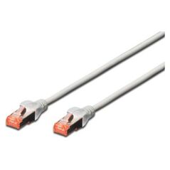 Digitus Patchcord CAT 6 S/FTP, 10m, szary 5 sztuk (DK-1644-100-5) 1722185 4016032441496