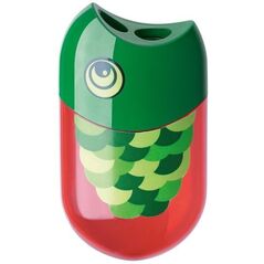 Faber-Castell Temperówka podwójna z gumką. Rybka (183525 FC) 1745611 6933256628602