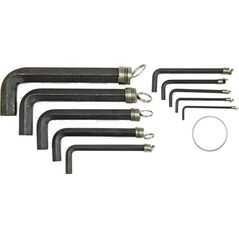 Vorel Zestaw kluczy imbusowych hex typ L 2-14mm 10szt. (56400) 3003342 5906083564000