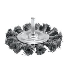 Vorel Szczotka tarczowa z trzpieniem drut splatany 75mm 06993 3016403 5906083069932