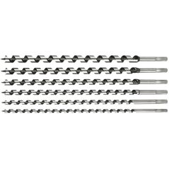 Wiertło Vorel do drewna spiralne sześciokątne 10 12 14 16 18 20mm zestaw (22466) 3016962 5906083224669