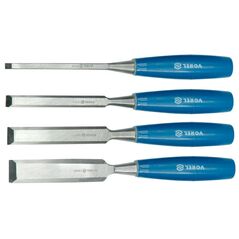 Vorel Dłuta stolarskie do drewna na blistrze 6x12x18x24mm zestaw 4szt. (25530) 3017120 5906083255304