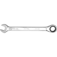 Vorel Klucz płasko-oczkowy z grzechotką 19mm (52659) 3017745 5906083526596