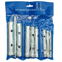 Vorel Zestaw kluczy rurowych dwustronnych 6-22mm 10szt. (52900) 3017760 5906083529009