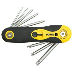 Vorel Zestaw kluczy trzpieniowych torx wielofunkcyjne T9-T40 8szt. (56507) 3017922 5906083565076