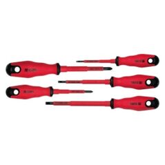 Yato Zestaw wkrętaków izolowanych PŁ 3-5,5mm PH1-PH2 5szt. 1000V (YT-2827) 3029985 5906083928277