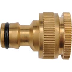 Flo Przyłącze do kranu mosiężne 1/2" 3/4" 89108 3033331 5906083891083