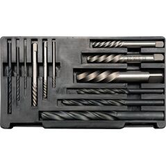 Wiertło Yato Zestaw wykrętaków do zerwanych śrub + wiertła HSS do metalu 12 części (YT-0591) 3033517 5906083905919