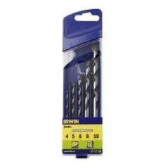 Wiertło Irwin do betonu walcowe 4 5 6 10 8mm zestaw (10501917) 3040416 5709131248187