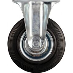 Vorel Kółko stałe z czarną gumą 75mm 87301 3056684 5906083873010