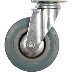 Vorel Kółko skrętne z szarą gumą 100mm 87363 3056710 5906083873638