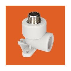 SiGMA-Li Kolano ścienne PP 20mm 1/2" 90° BOR Plus KZW2012 3060194 5902814625477