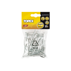 Topex Nity aluminiowe 4,8x28mm 50szt. 43E509 3065208 5902062020321