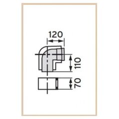 Vaillant Kolano koncentryczne DN80/125 87° 303210 3069079 4024074343449