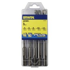 Wiertło Irwin do betonu SDS+ 5 6 10 12 8mm zestaw (10502089) 3073529 5709131268871