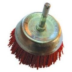 Topex Szczotka ścierna doczołowa z trzpieniem 100mm - 62H714 3075180 5902062071705