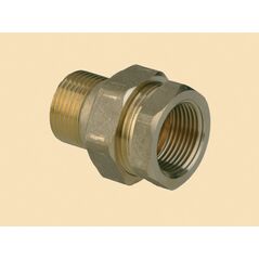 Hydroland Śrubunek prosty z oringiem 1" mosiężny 3079742 5900308730683