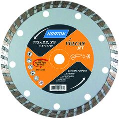 Norton Clipper Tarcza diamentowa ciągła TURBO VULCAN JET 180x22,2mm 70184625187 3081080 5900442045896