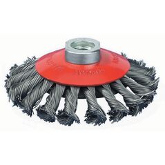 Abraboro Szczotka tarczowa kątowa Ø100mm z gwintem M14 karbowana - AB99019501 3082940 5999082016878