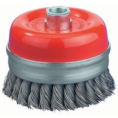 Abraboro Szczotka doczołowa Ø100mm z gwintem M14 splatana - AB92031317 3082945 5999082016847