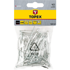 Topex Nity aluminiowe 4x10mm 800szt. 43E421 3092905 5902062020987