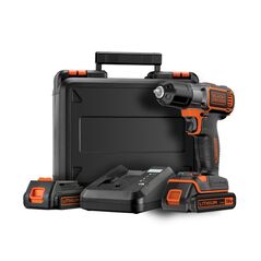 Wiertarko-wkrętarka Black&Decker ASD18KB 18 V 2 x akumulator 1.5 Ah 3094025 5035048447550