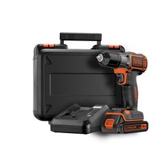 Wiertarko-wkrętarka Black&Decker 18 V 1 x akumulator 1.5 Ah 3094027 5035048447536