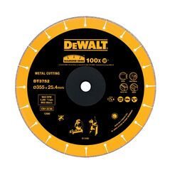 Dewalt Tarcza ścierna 355x25,4mm do przecinarek ściernicowych diamentowa (DT3752) 3094532 5035048083772