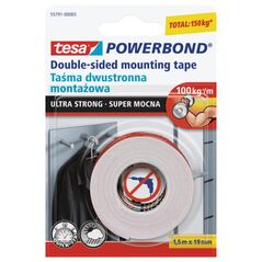 Tesa Taśma montażowa Powerbond dwustronna 1,5m 19mm (H5579103) 3106137 4042448217370