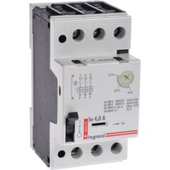 Legrand Wyłącznik silnikowy 3P 1,5kW 2,5-4A M 250 4 606807 3109152 3245066068077